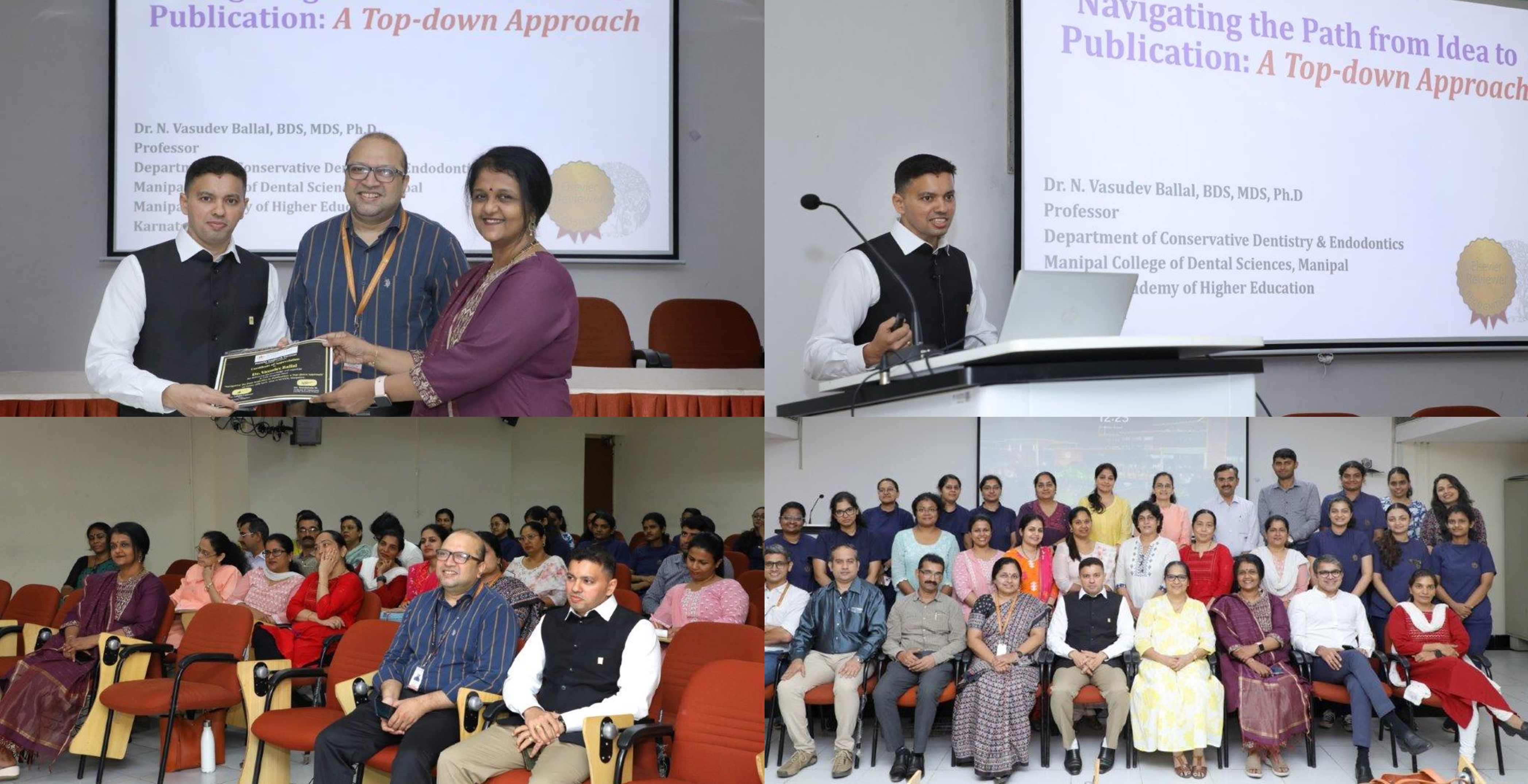 Training program  on  Navigating The Path From Idea To Publication-A Top -Down Approach 