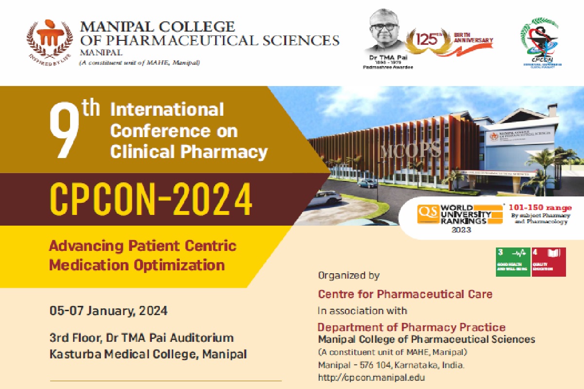 9th ɳ Conference on Clinical Pharmacy (CPCON 2024) 