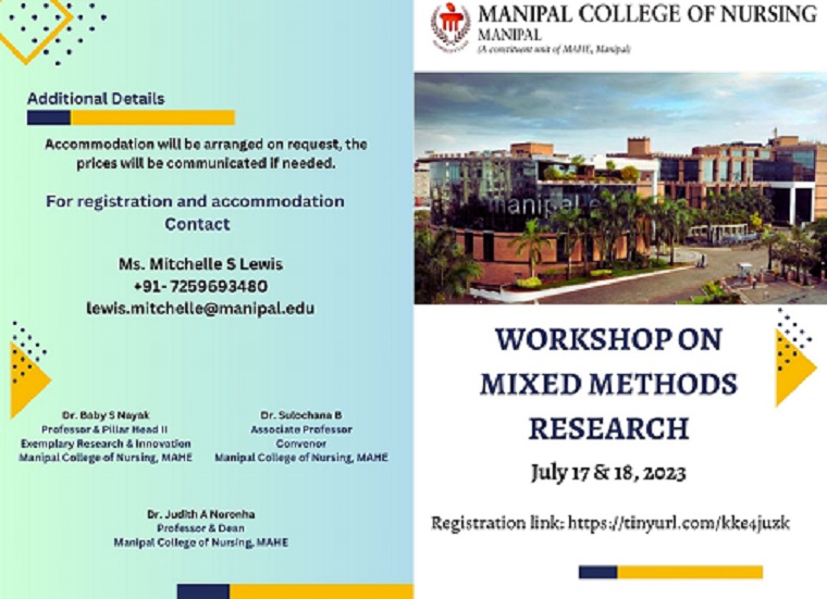 Workshop on Mixed Methods ɳ 