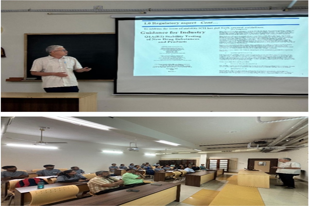 Guest Lecture on Application of LC & LC-MS/MS in Characterization of Degradation Products