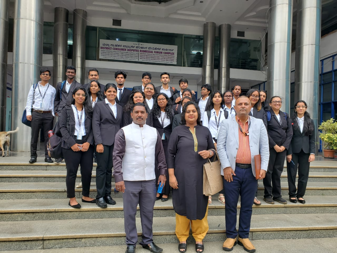 Consumer Court visit by MLS students 