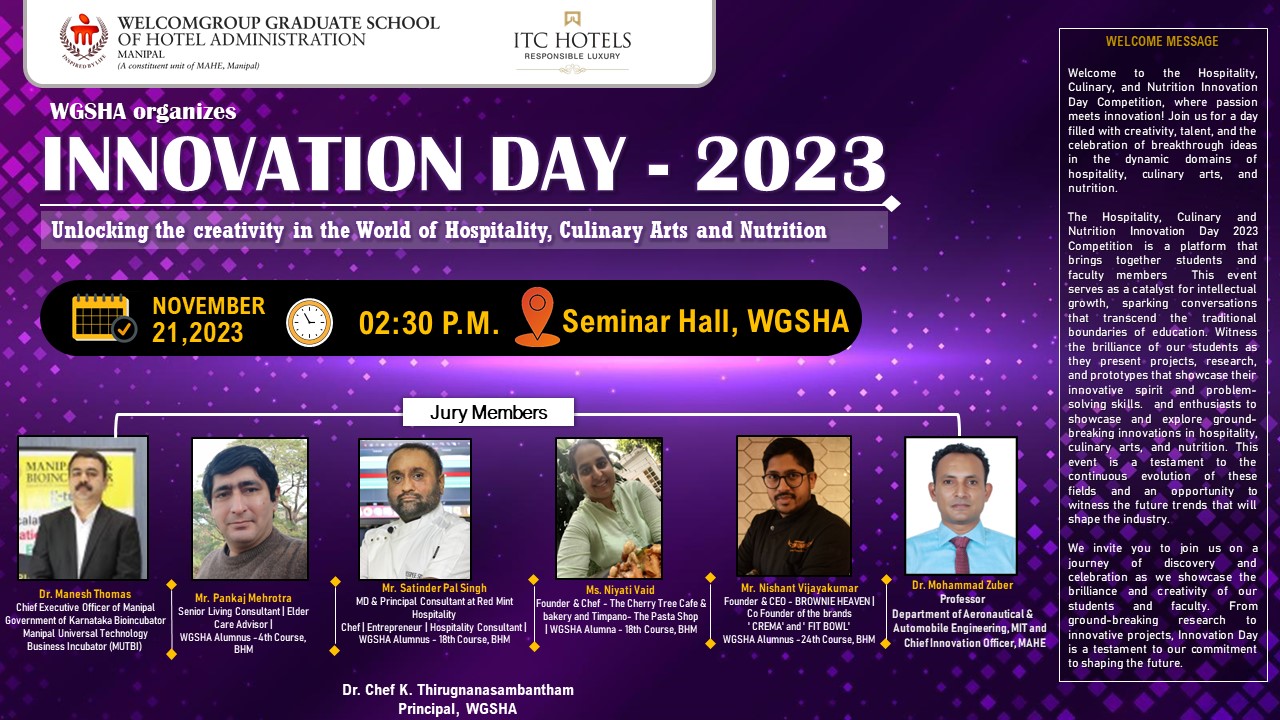 WGSHA Innovation Day 2023