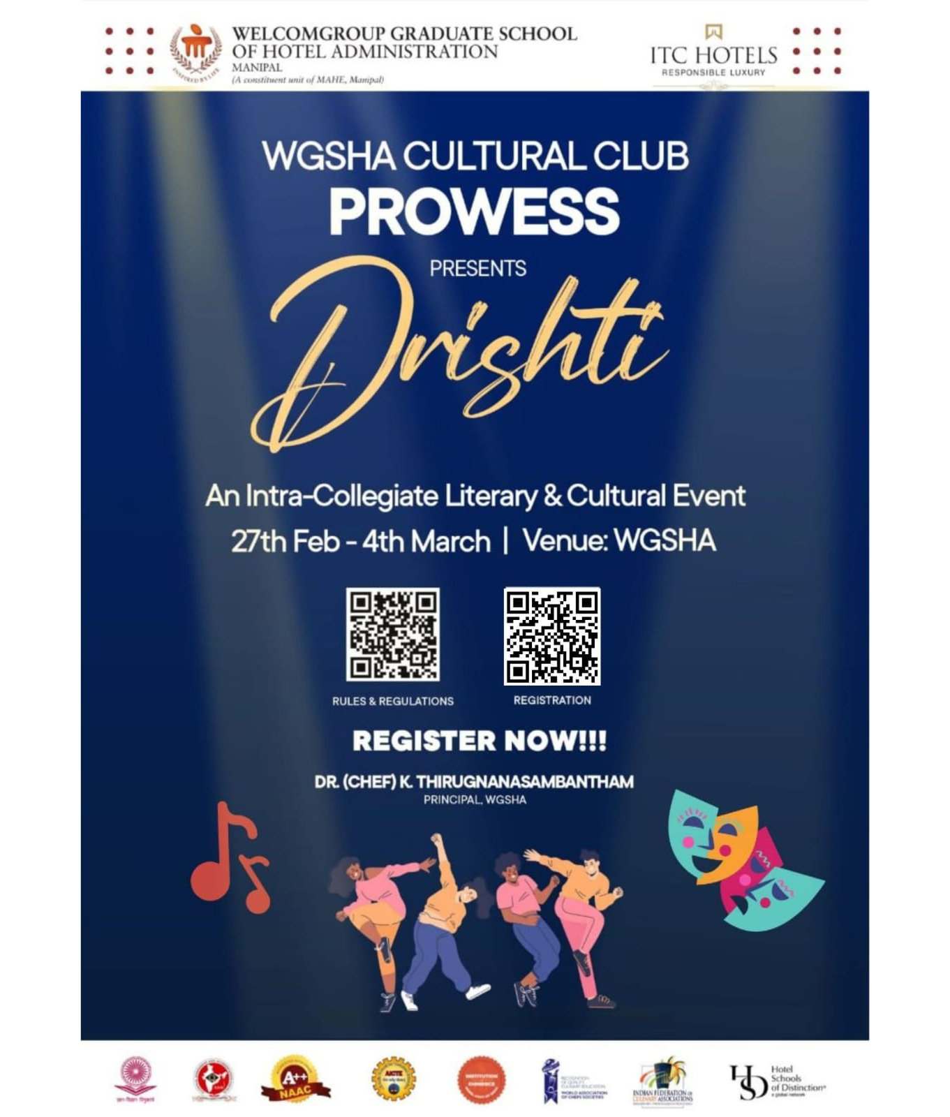 Drishti 2023: Intra collegiate Literary and Cultural competition at WGSHA