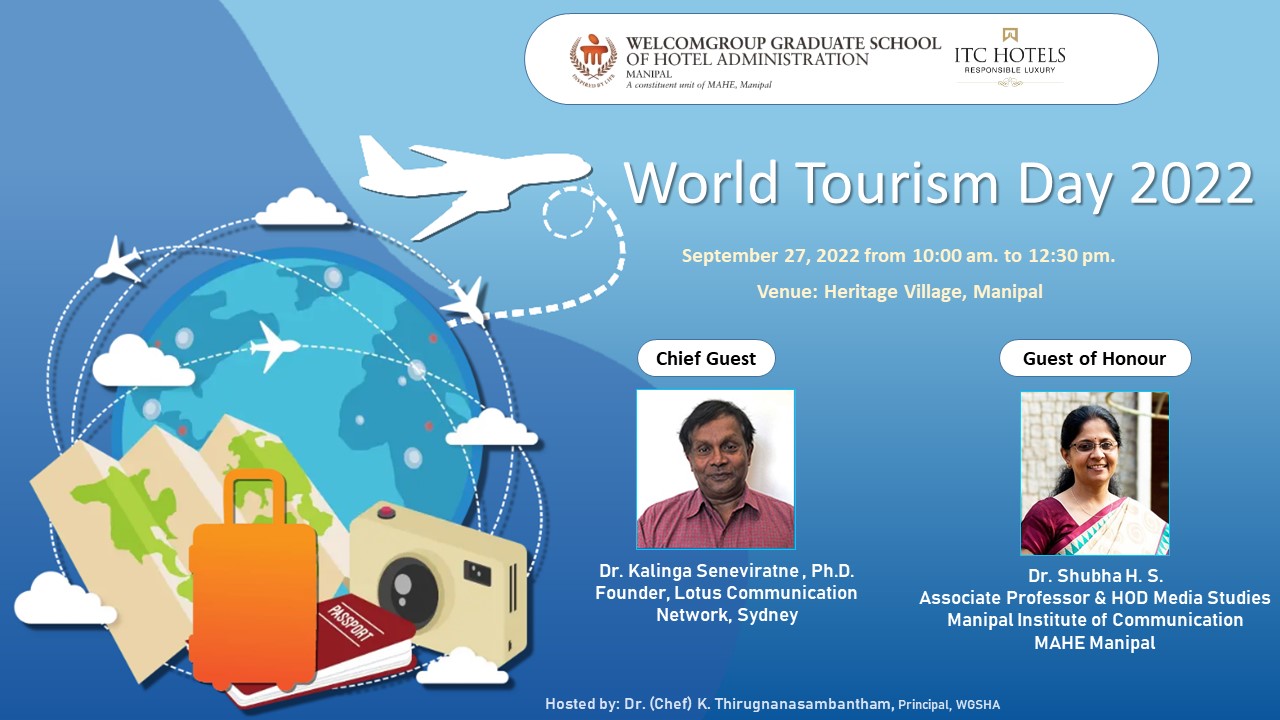 WGSHA celebrates World Tourism Day 2022